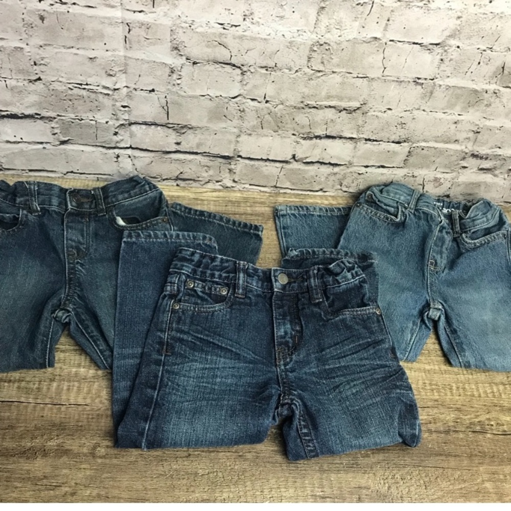 Denim Jeans Toddler boys 3T children’s place 3pc​